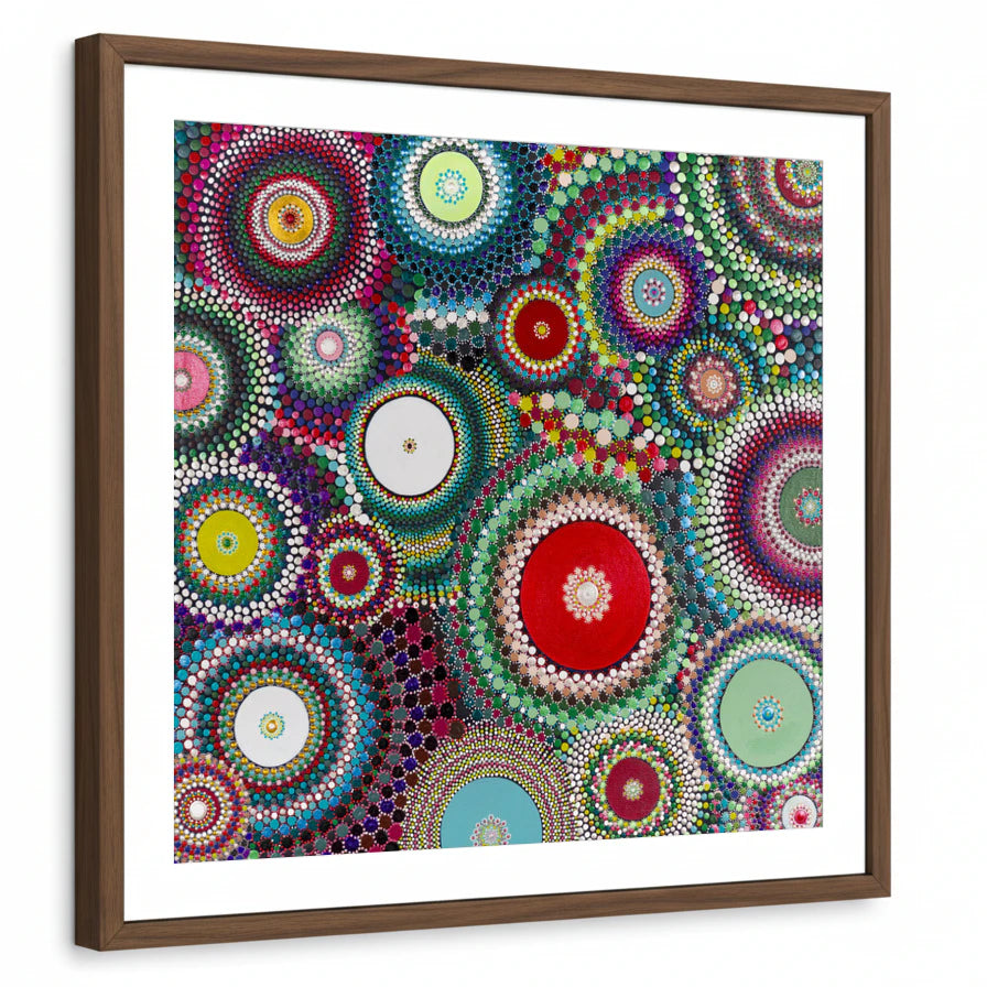 framed-print-brown-walnut-white-border