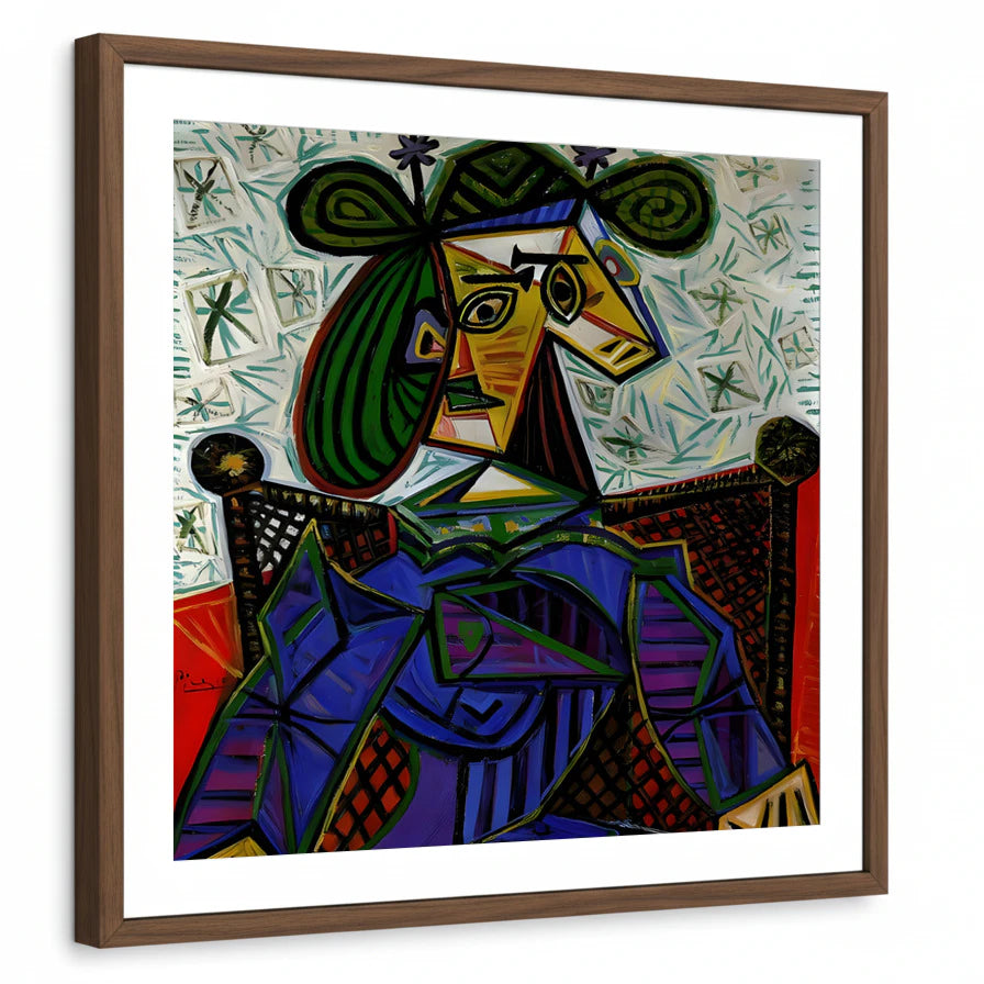 framed-print-brown-walnut-white-border