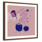 framed-print-brown-walnut-white-border