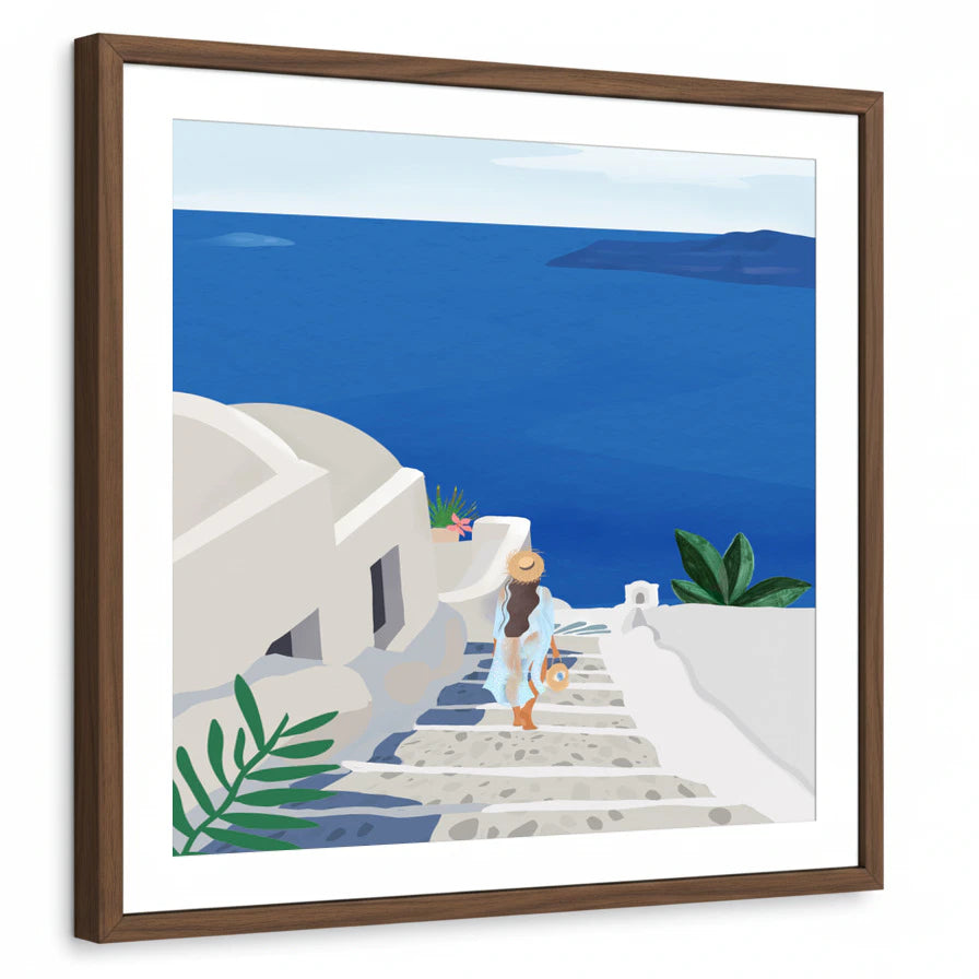 framed-print-brown-walnut-white-border