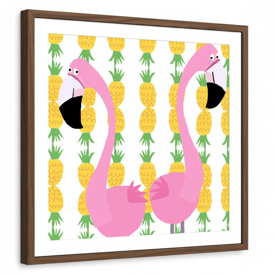 framed-print-brown-walnut-white-border