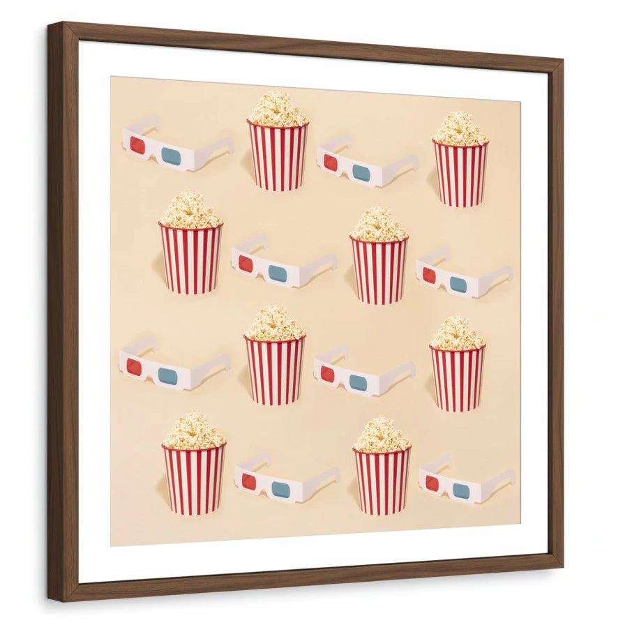 framed-print-brown-walnut-white-border