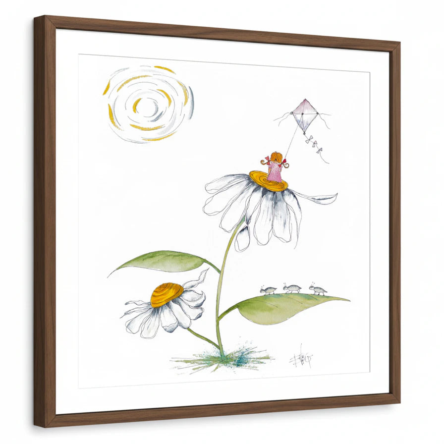 framed-print-brown-walnut-white-border