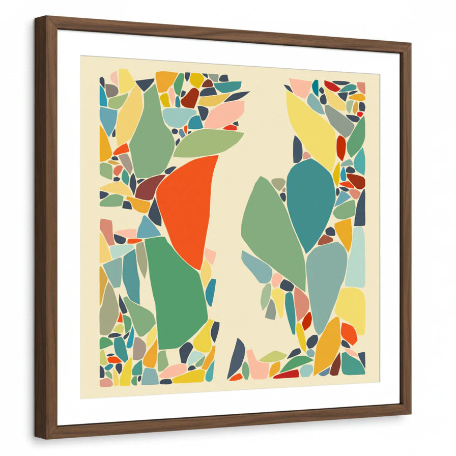 framed-print-brown-walnut-white-border