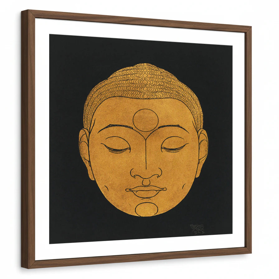 framed-print-brown-walnut-white-border