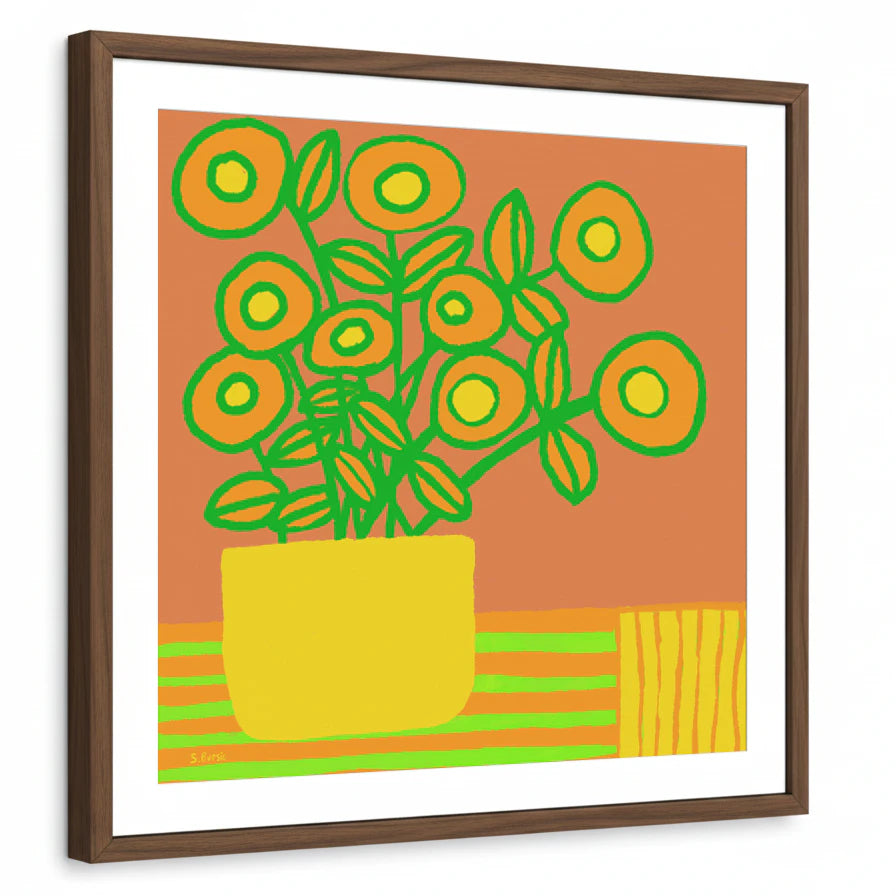 framed-print-brown-walnut-white-border