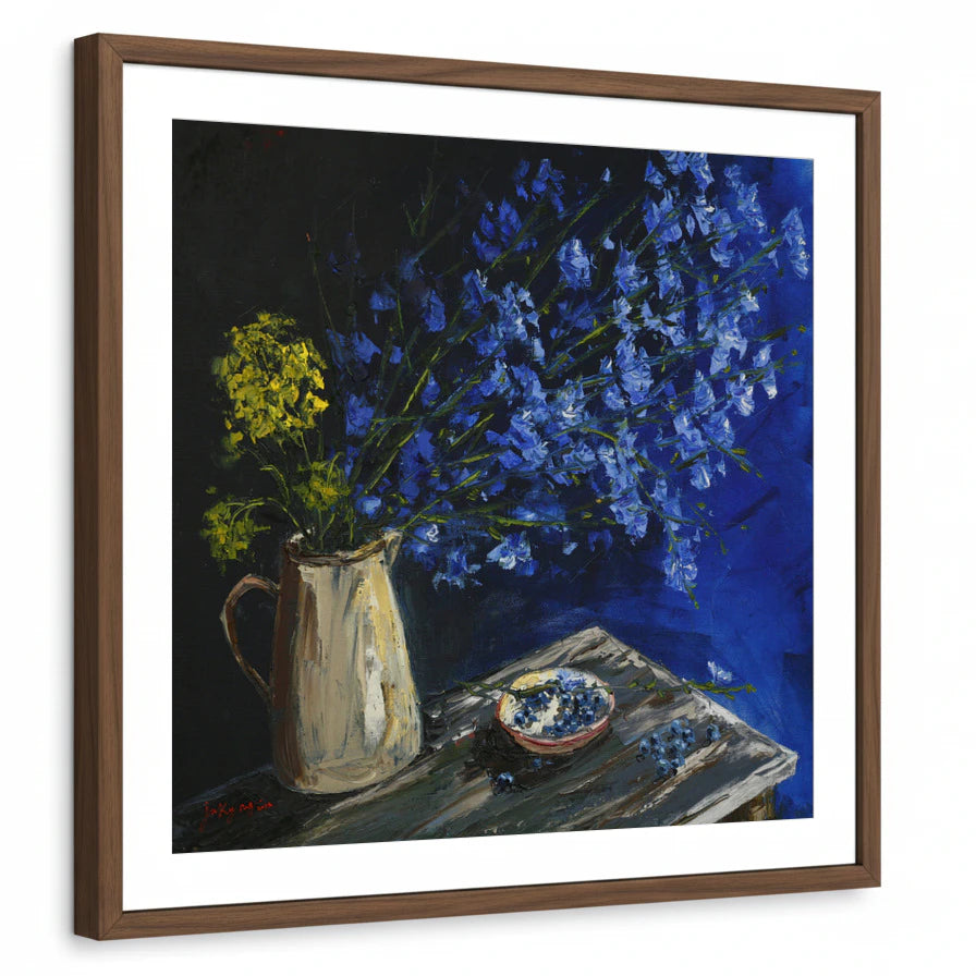 framed-print-brown-walnut-white-border