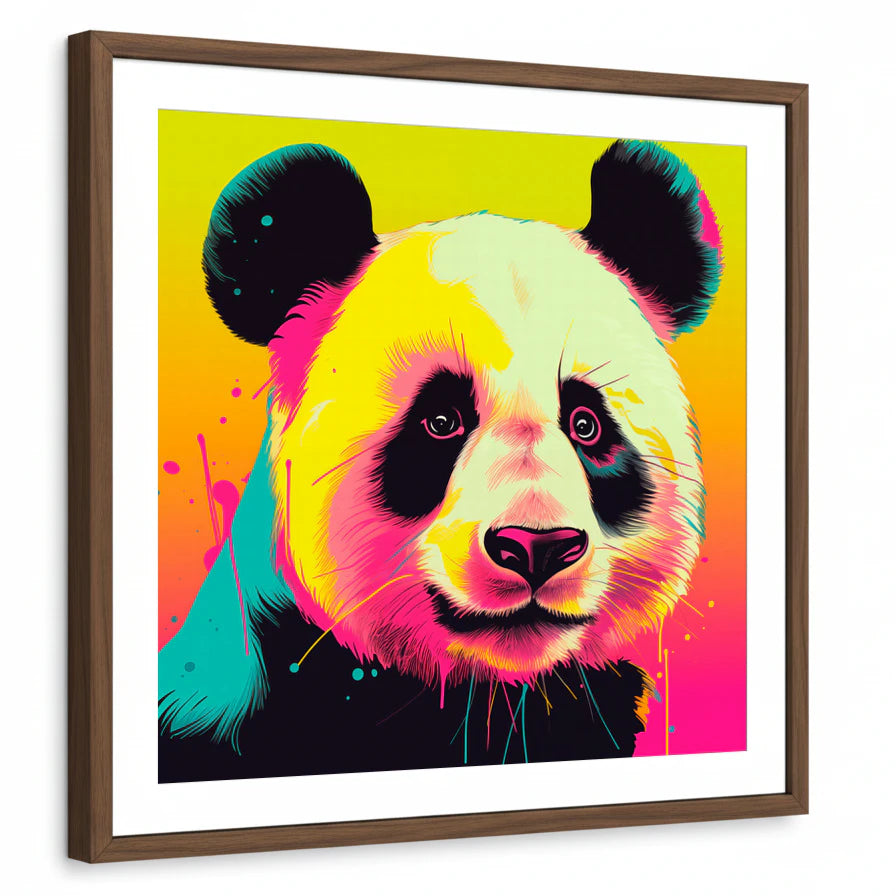 framed-print-brown-walnut-white-border