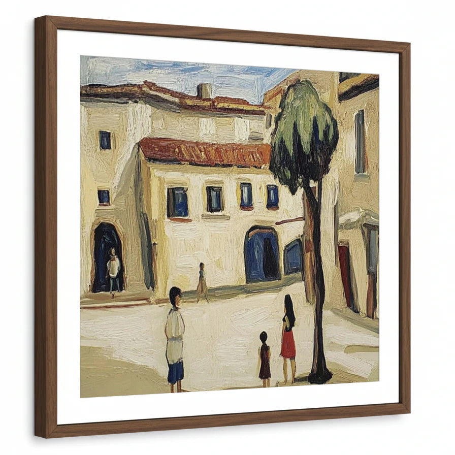 framed-print-brown-walnut-white-border