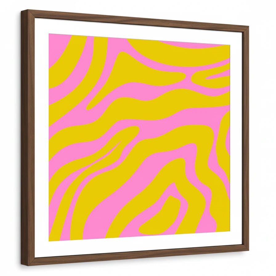 framed-print-brown-walnut-white-border