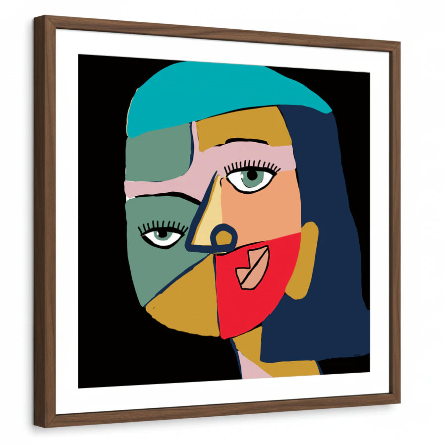 framed-print-brown-walnut-white-border