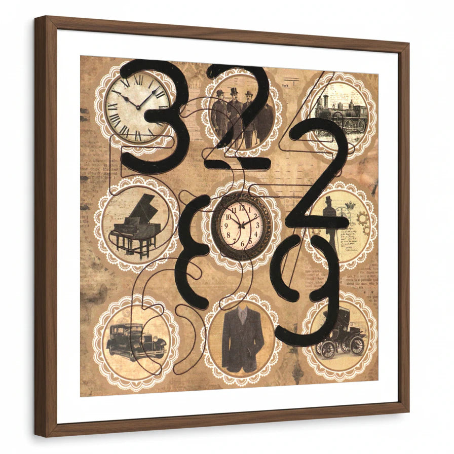 framed-print-brown-walnut-white-border