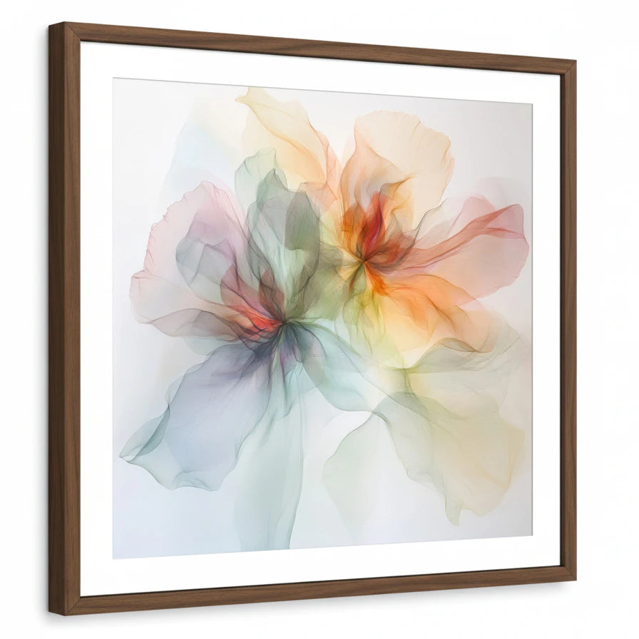 framed-print-brown-walnut-white-border