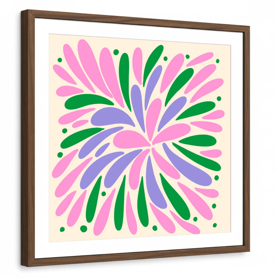 framed-print-brown-walnut-white-border