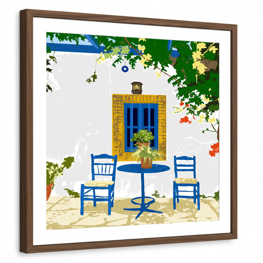 framed-print-brown-walnut-white-border