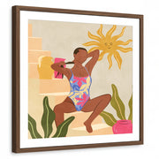 framed-print-brown-walnut-white-border