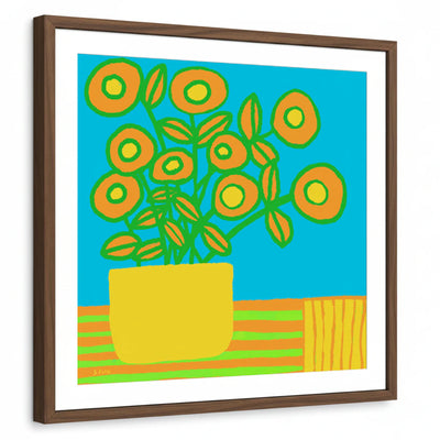 framed-print-brown-walnut-white-border