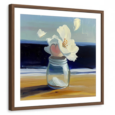 framed-print-brown-walnut-white-border
