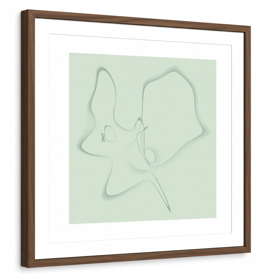 framed-print-brown-walnut-white-border