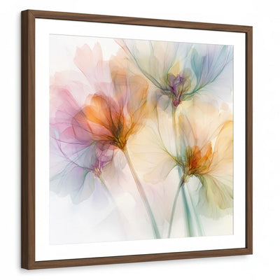framed-print-brown-walnut-white-border