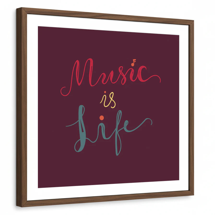 framed-print-brown-walnut-white-border