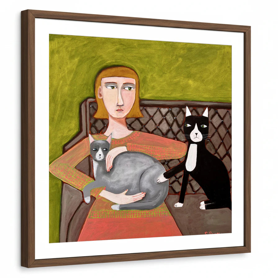 framed-print-brown-walnut-white-border