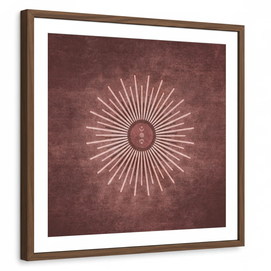 framed-print-brown-walnut-white-border