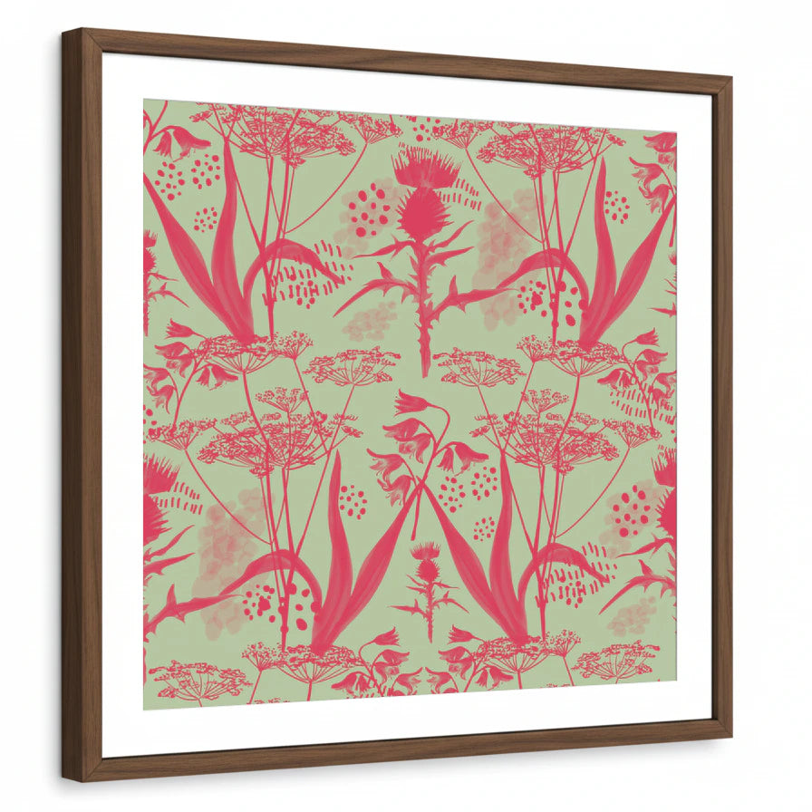 framed-print-brown-walnut-white-border
