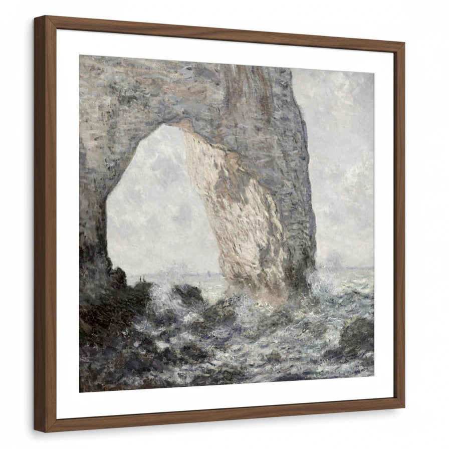 framed-print-brown-walnut-white-border