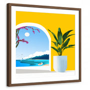 framed-print-brown-walnut-white-border
