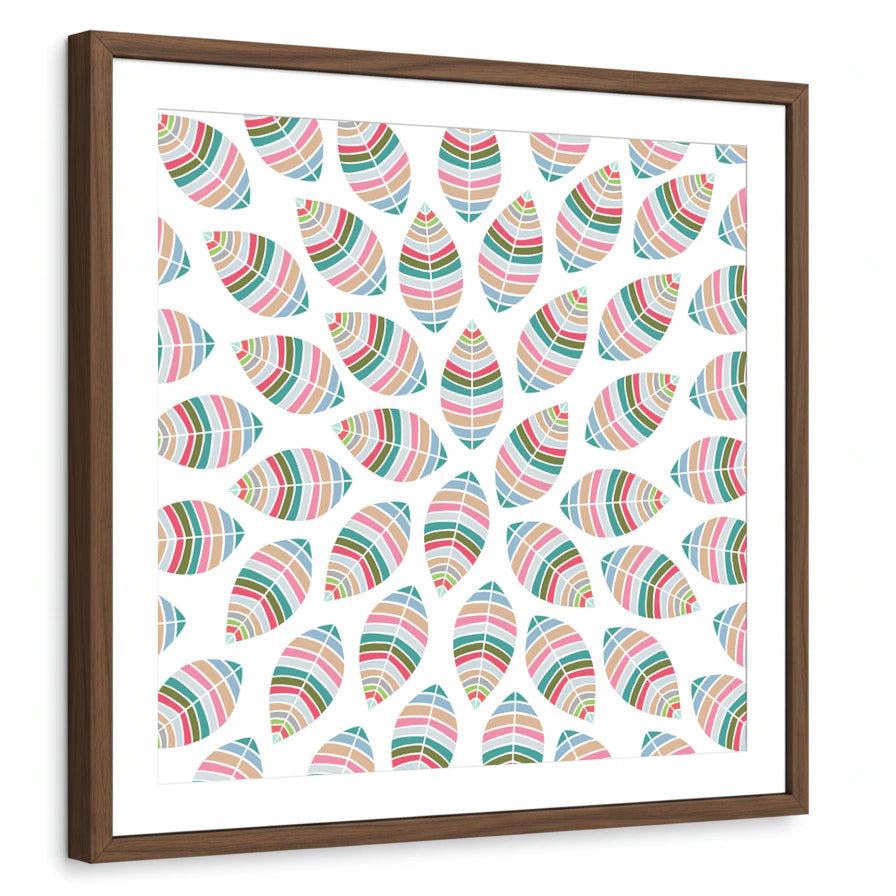 framed-print-brown-walnut-white-border