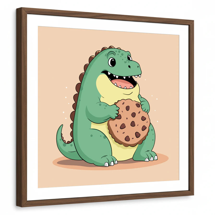 framed-print-brown-walnut-white-border