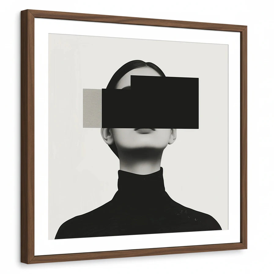 framed-print-brown-walnut-white-border