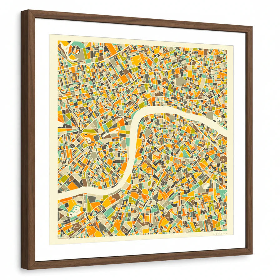 framed-print-brown-walnut-white-border