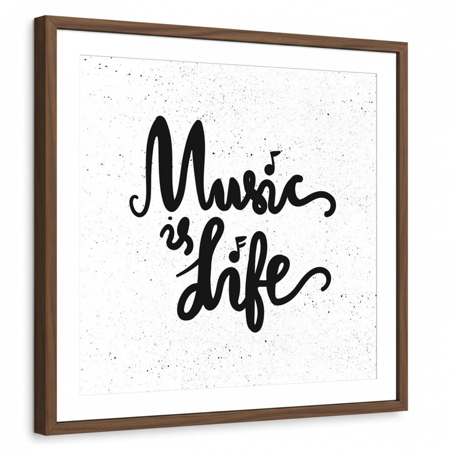 framed-print-brown-walnut-white-border