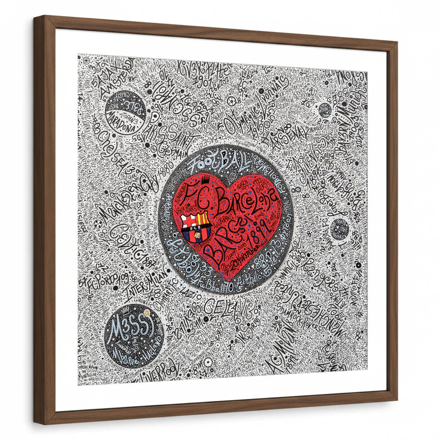 framed-print-brown-walnut-white-border