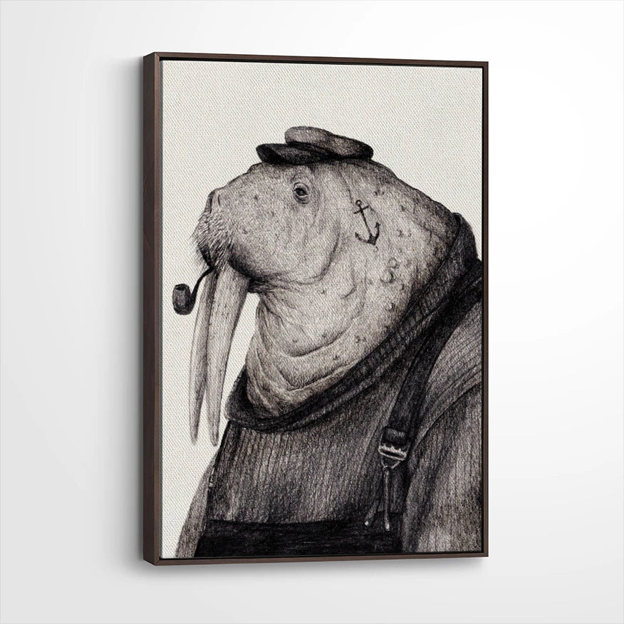 framed-canvas-dark-walnut