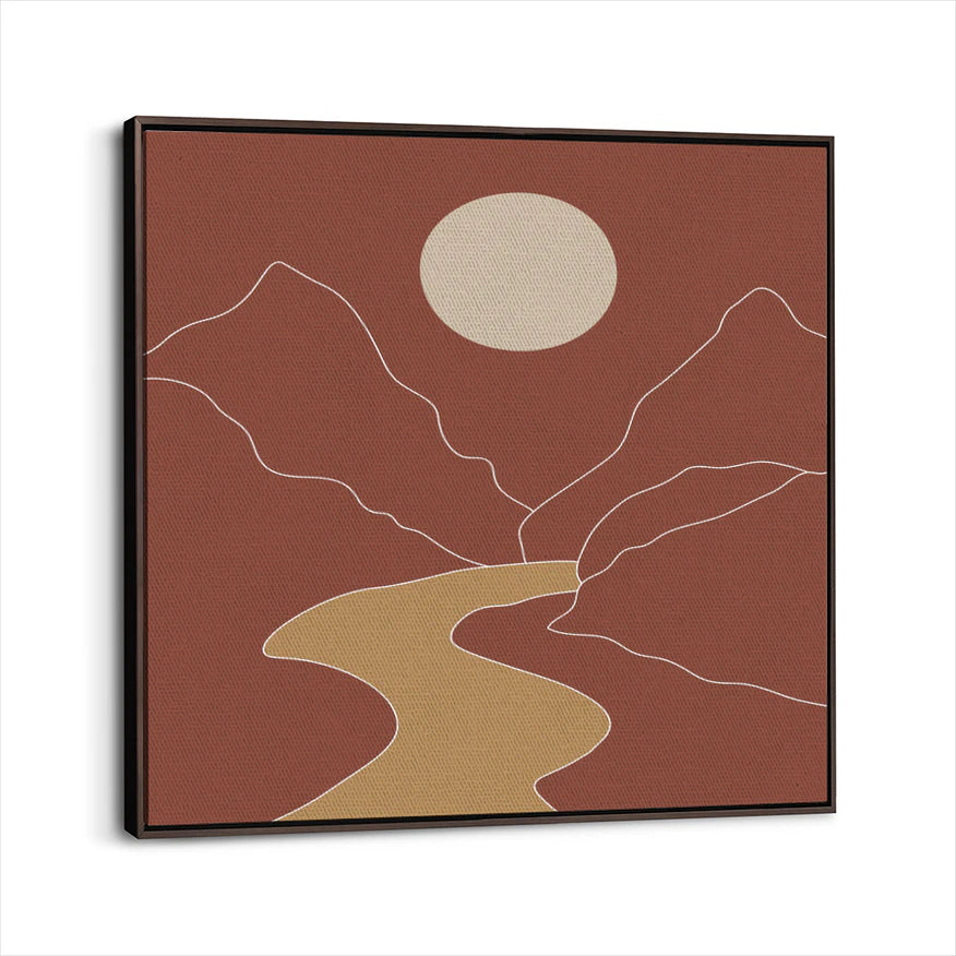 framed-canvas-dark-walnut