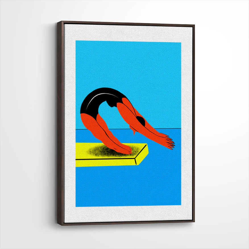 framed-canvas-dark-walnut