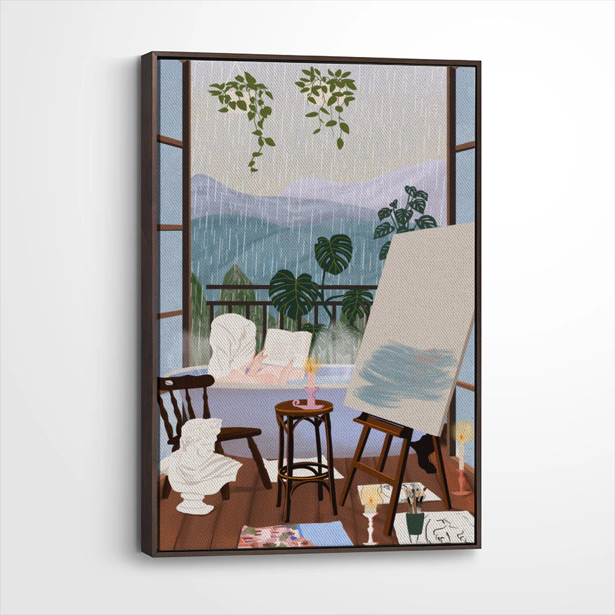 framed-canvas-dark-walnut