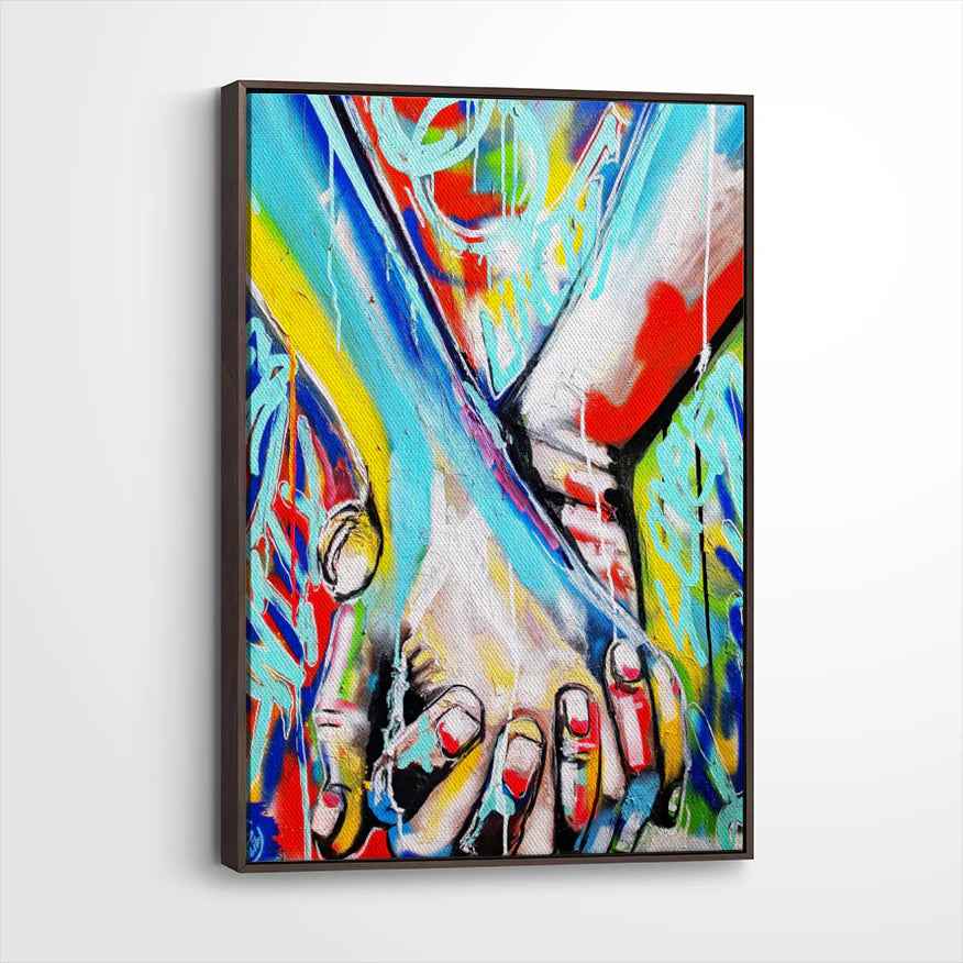 framed-canvas-dark-walnut