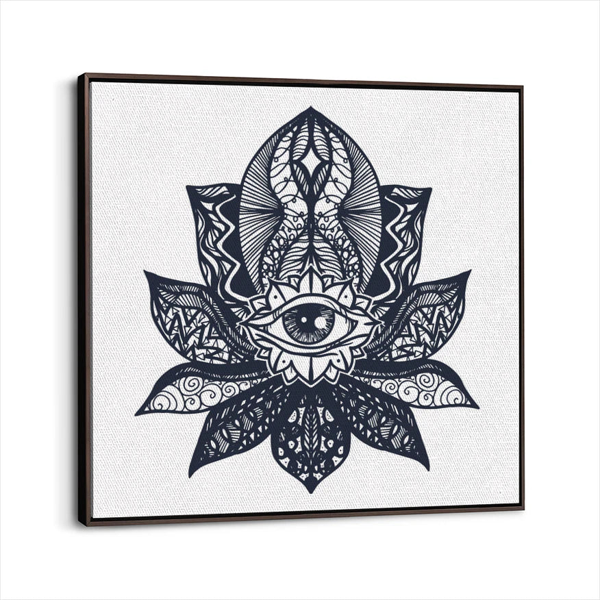 framed-canvas-dark-walnut