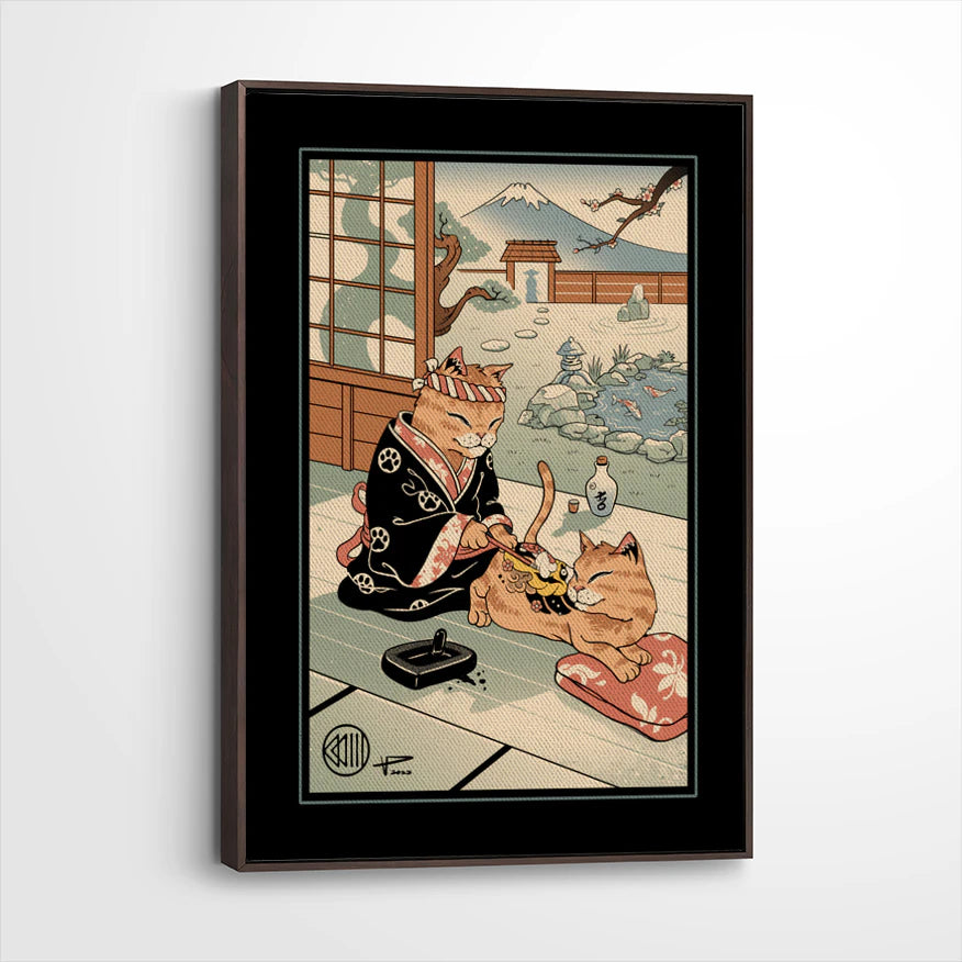 framed-canvas-dark-walnut