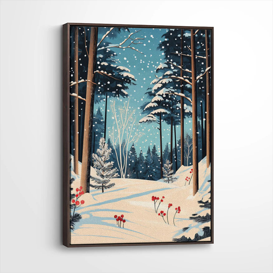 framed-canvas-dark-walnut
