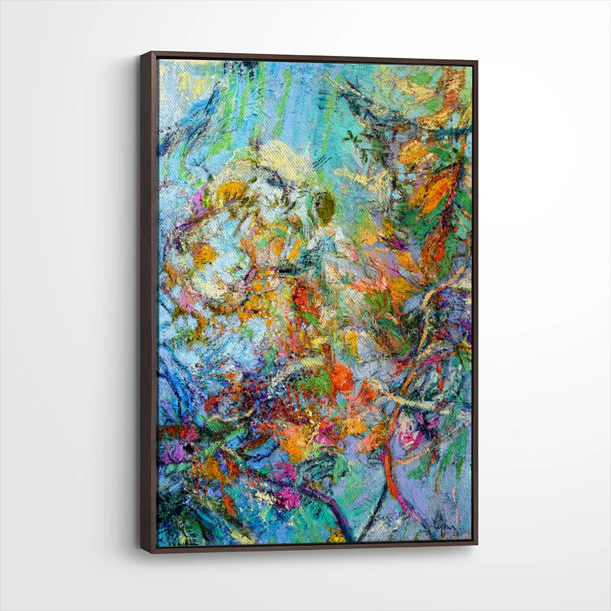 framed-canvas-dark-walnut