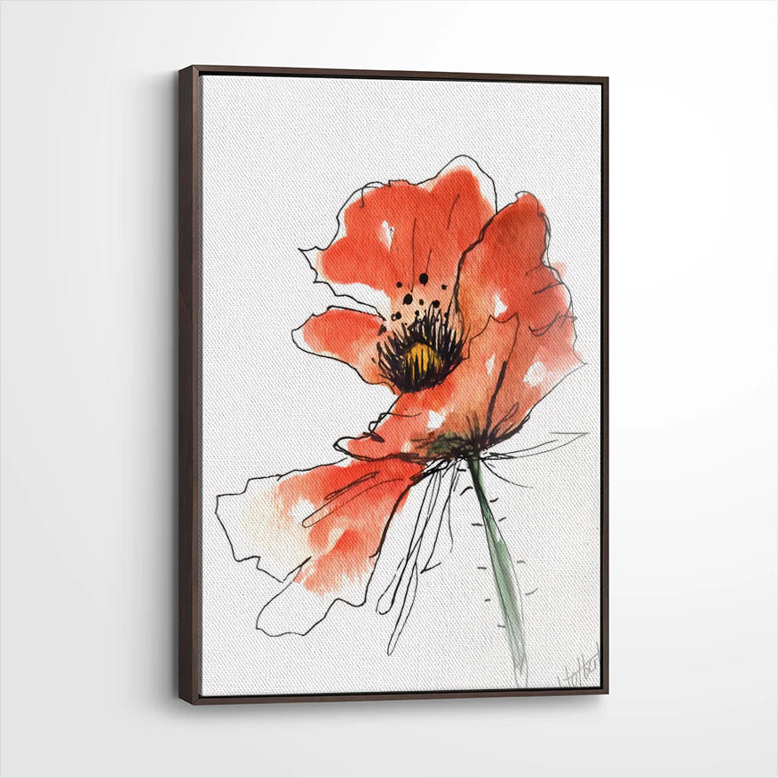 framed-canvas-dark-walnut