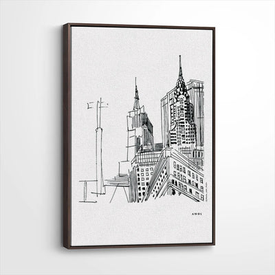 framed-canvas-dark-walnut