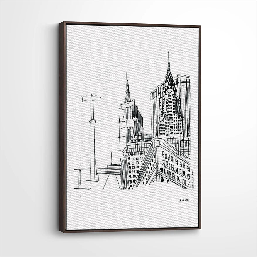 framed-canvas-dark-walnut