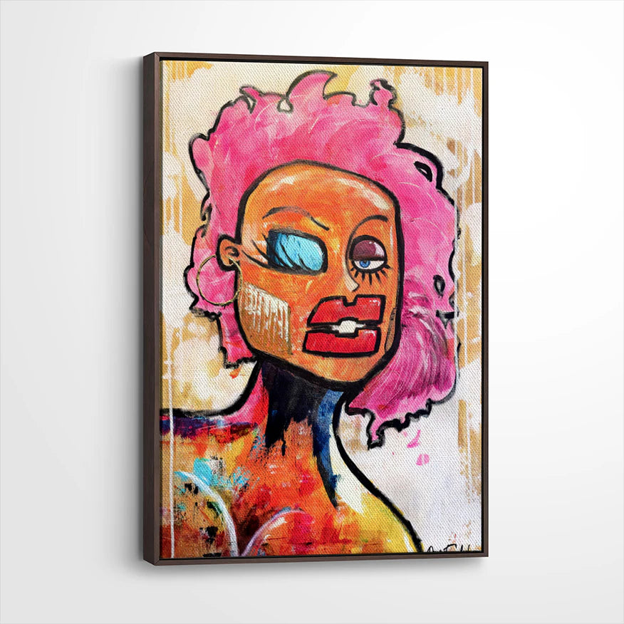 framed-canvas-dark-walnut
