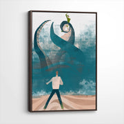 framed-canvas-dark-walnut